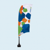 Custom Car Window Flags - Car Bowflag®