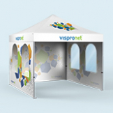 Pop Up Tents & Walls with Full Print
