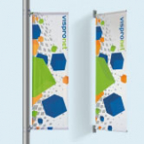 Pole Banners - Street Pole Banners & Wall Mounted Pole Banners