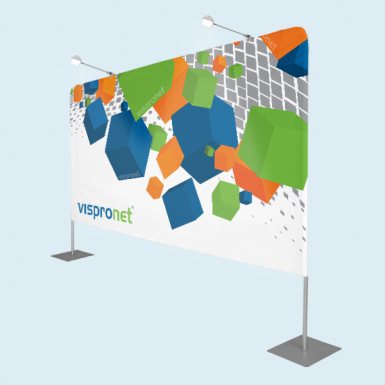 Backdrop Banner Stand Floor Extension Kit for Table Displays