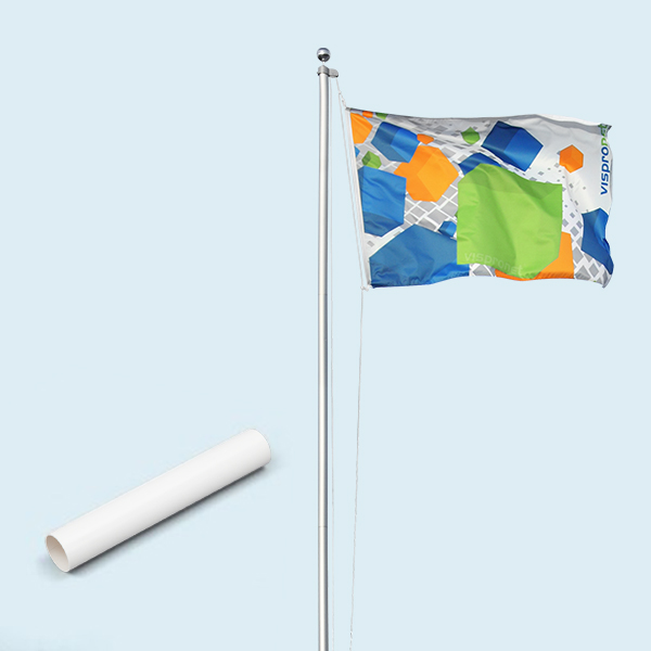 Temporary Flagpole Solution Flagpole Standard w/ PVC Pipe