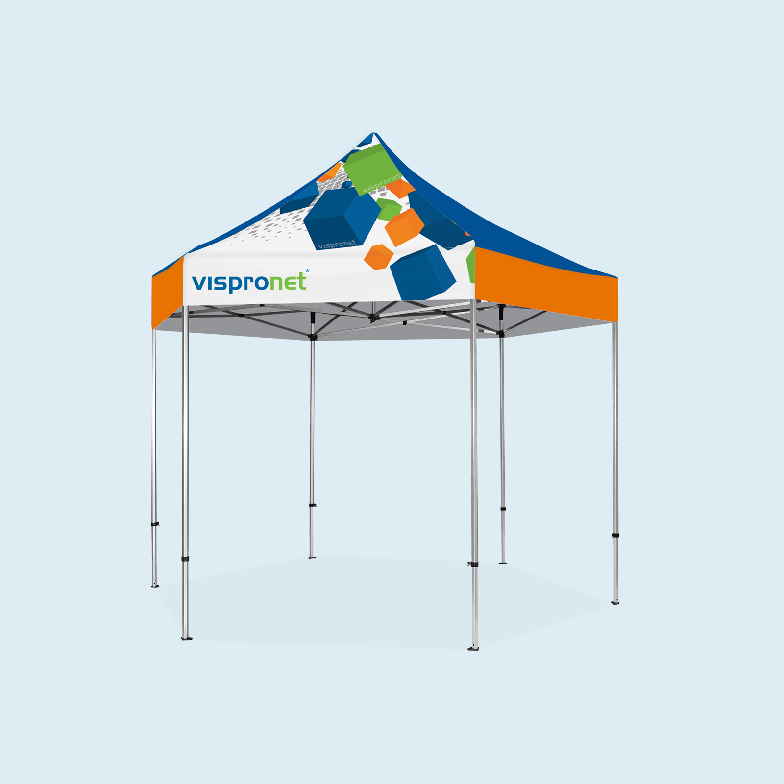 13x13 Pavilion Pop  Up  Tent  w Full Print Custom Event Canopy 
