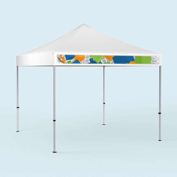 Tent Valance Banners Removable Canopy Valance Banner