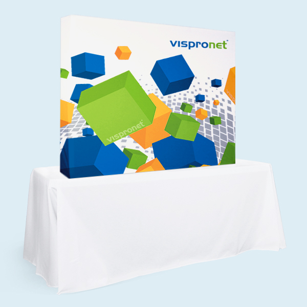 Portable Pop Up Table Display for Advertising & Trade Show Marketing