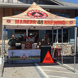 branded 10x10 promotional tent